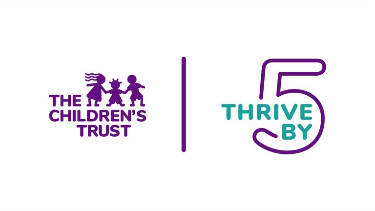 The Children's Trust Thrive by 5 Logo