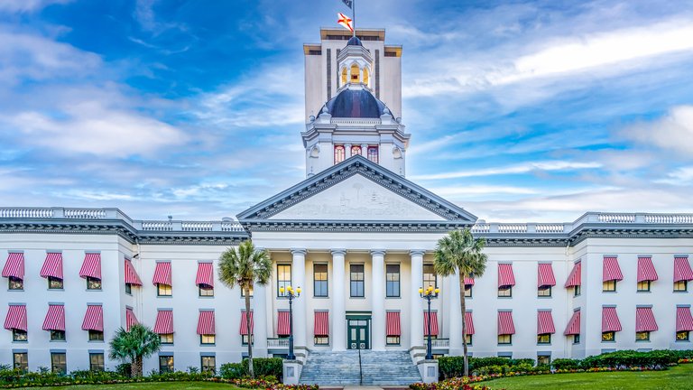 A view of the Florida State Capitol Building