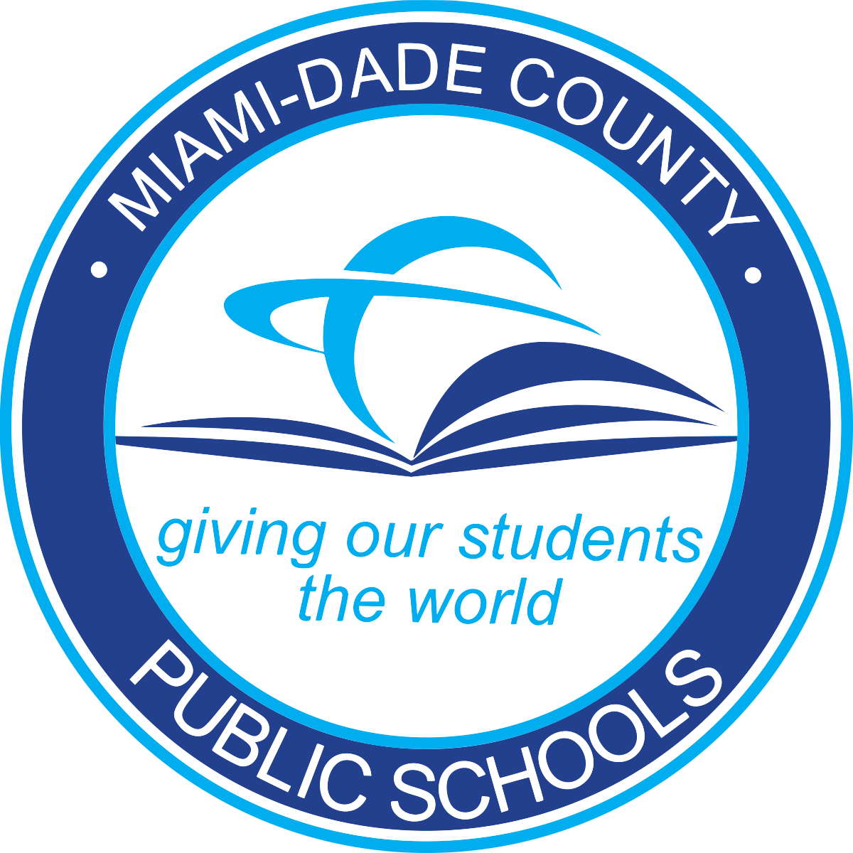 A logo for Miami-Dade County Public School
