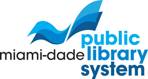 A logo for the Miami-Dade Public Library System